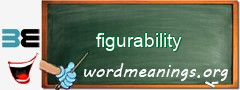 WordMeaning blackboard for figurability